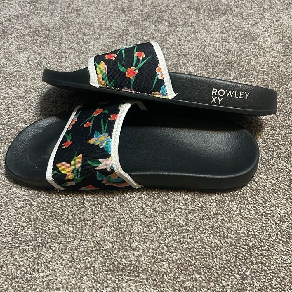 ROWLEY x ROXY Slippy Neo Slider Sandals - Size See Measurements (est size 6) - Picture 4 of 7